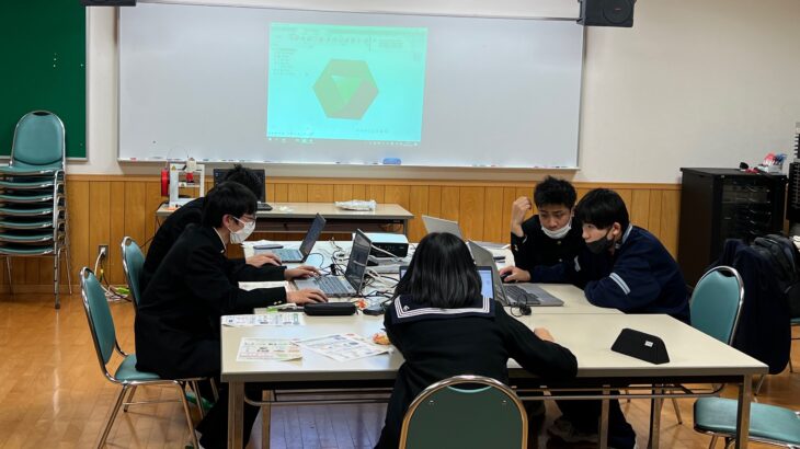レポートNo.124：釜石高校-3Dモデリング体験講座（774プロジェクト）